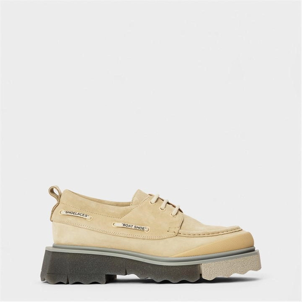 Off White Off Spng Sde Btshoe - Neutral